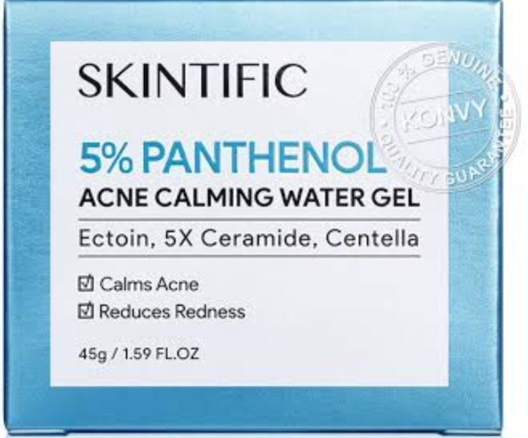 Skintific 5%Panthenol Acne Calming Water Gel 40 g
