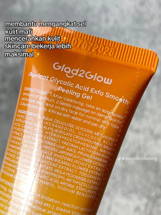Glad2glow  peeling gel 50 g