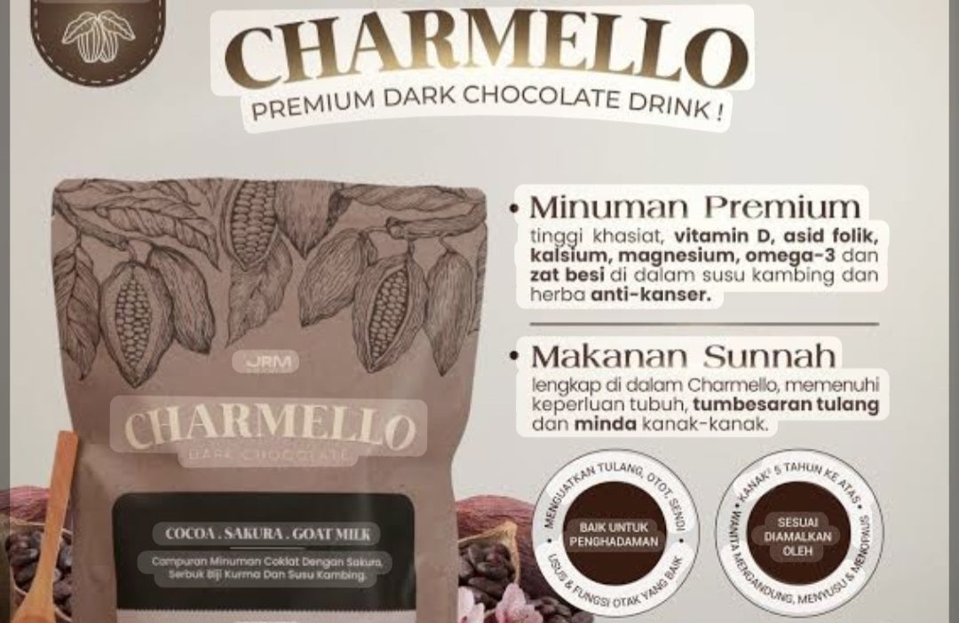 Charmello Dark Chocolate  JRM