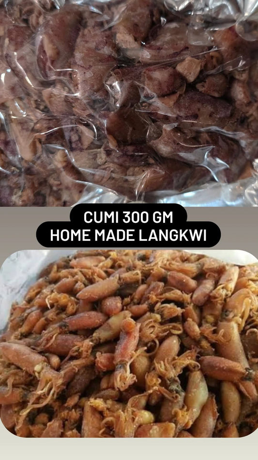Cumi 300 gm Langkawi home made